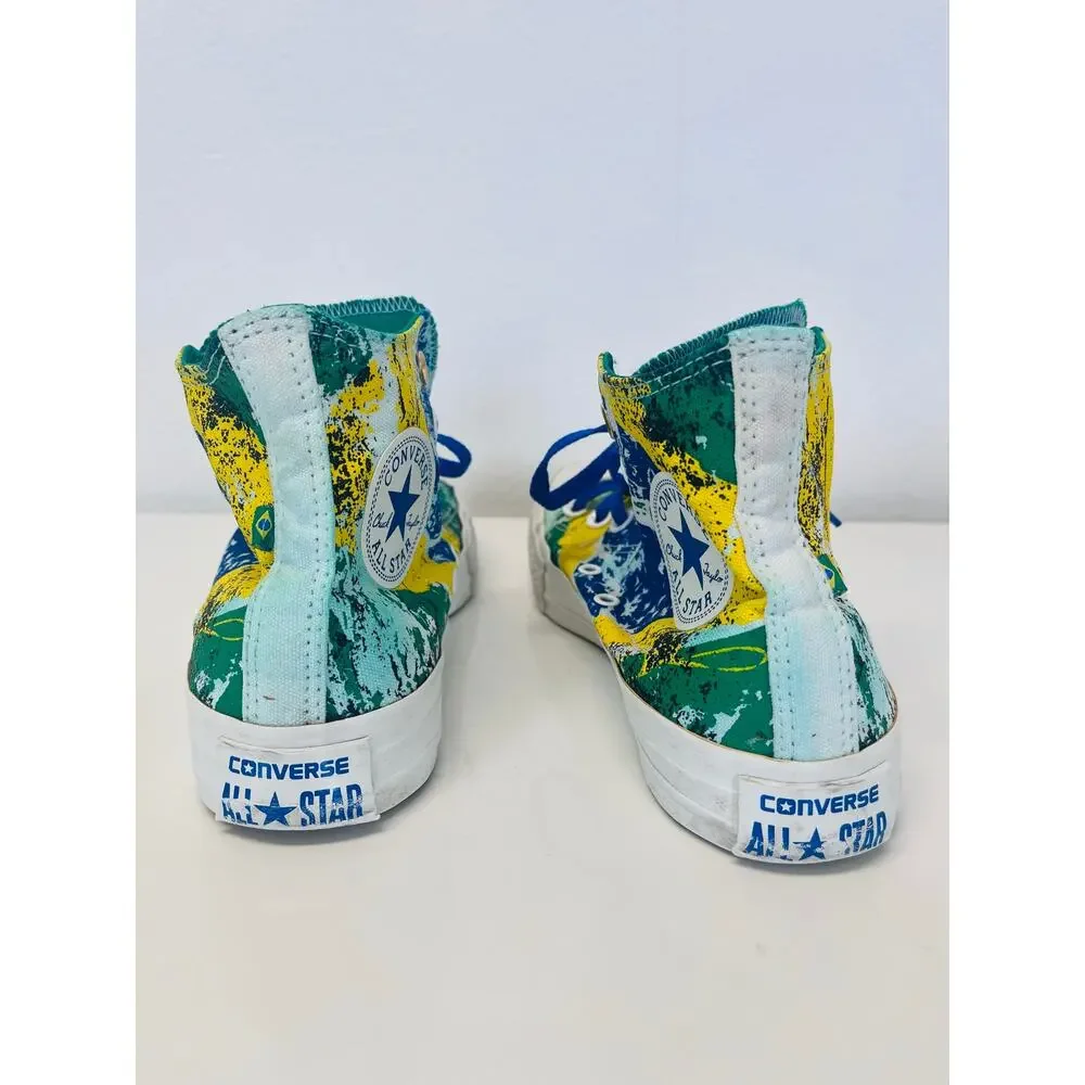 Converse Chuck Taylor Limited Edition World Flag Collection Brazil size 4.5
